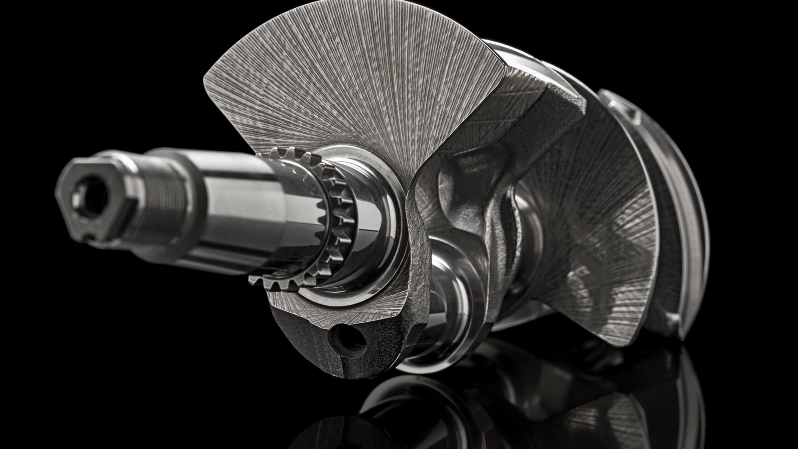 Ducati Panigale V4 R engine crankshaft